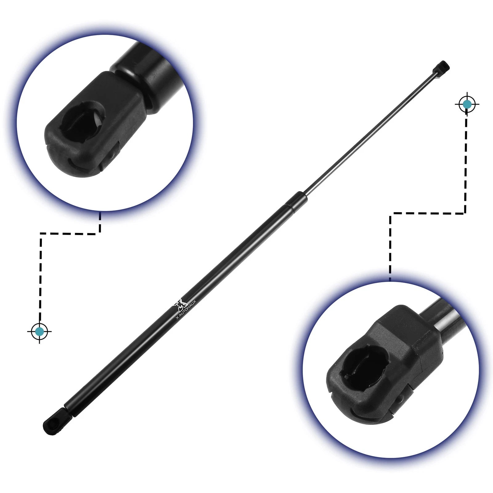 Set of 2 Front Hood Gas Lift Supports 8P0823359 for Audi A3 (2003–2012)