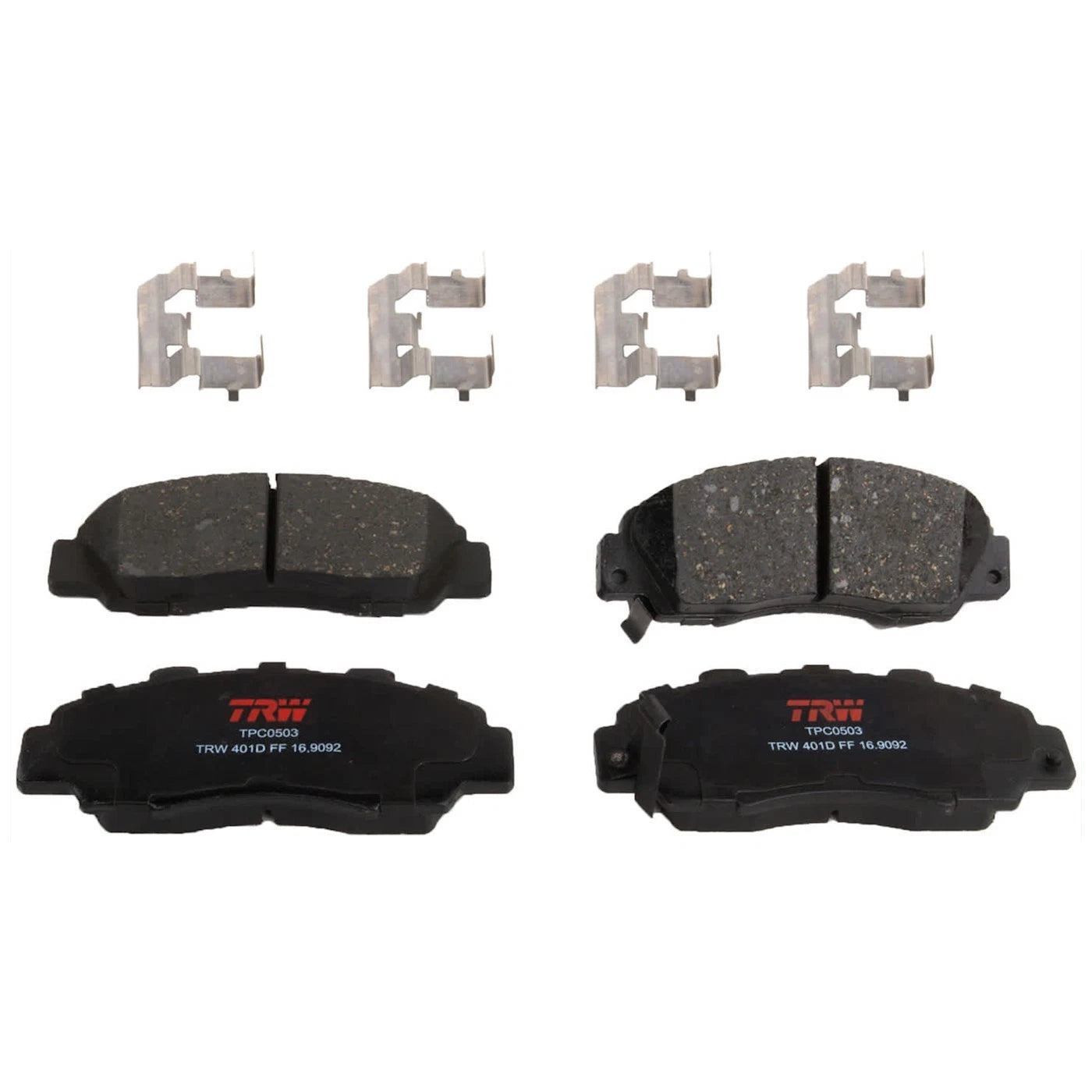 2X Brake Disc and Pad Kit for Acura CL (1998–1999)