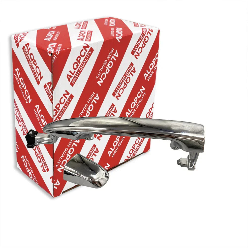 Chrome Rear Sliding Door Handle & Cap for Toyota Alphard (2003-2008)