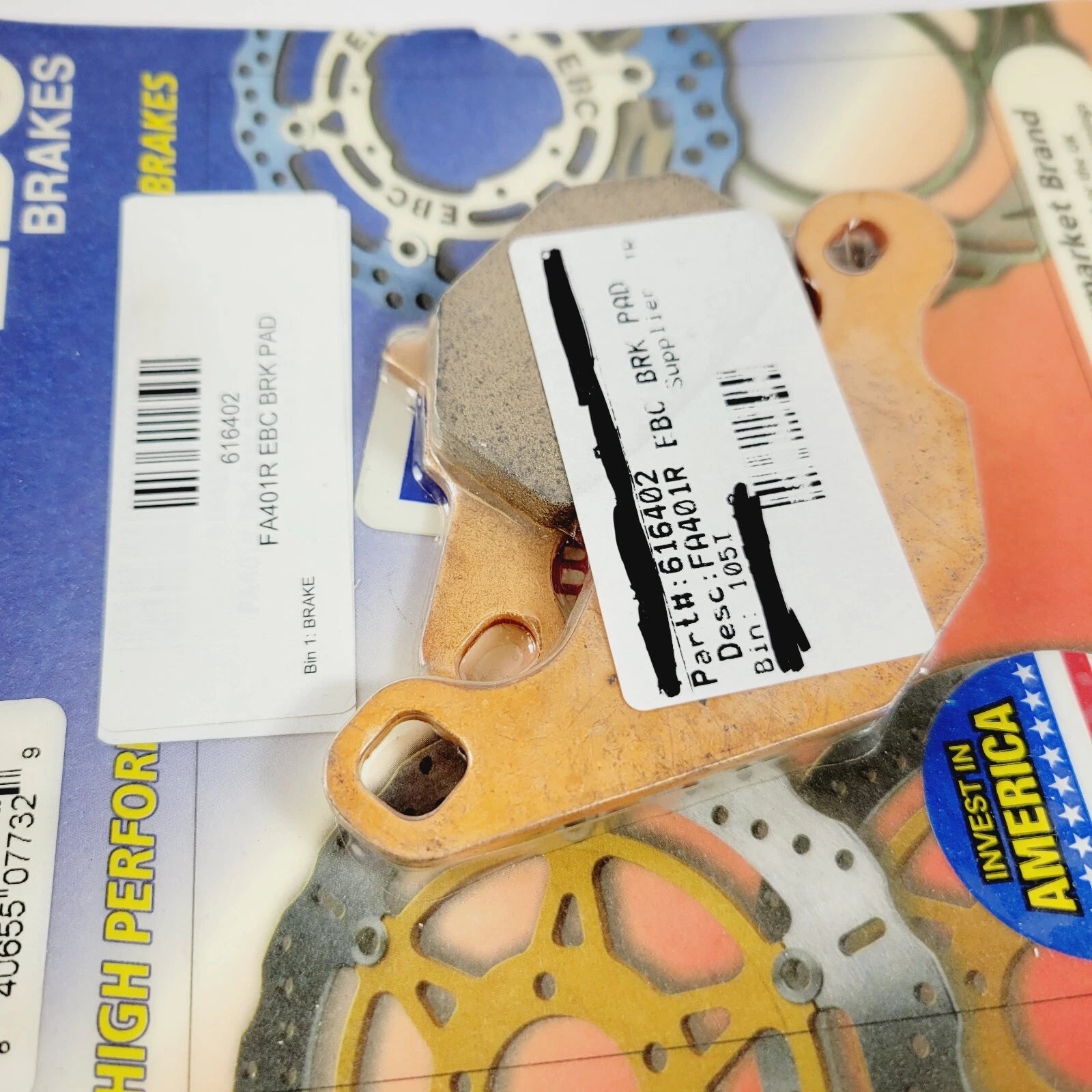 EBC Sintered Brake Pads FA401R for Suzuki RM85 (2005–2023)