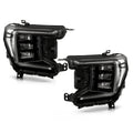 Full LED Black Headlight Set for GMC Yukon XL Denali/AT4 (2021–2024)