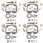 4X Carburetor Repair Kit for Yamaha YFB250 Timberwolf 250 (1992–1998)