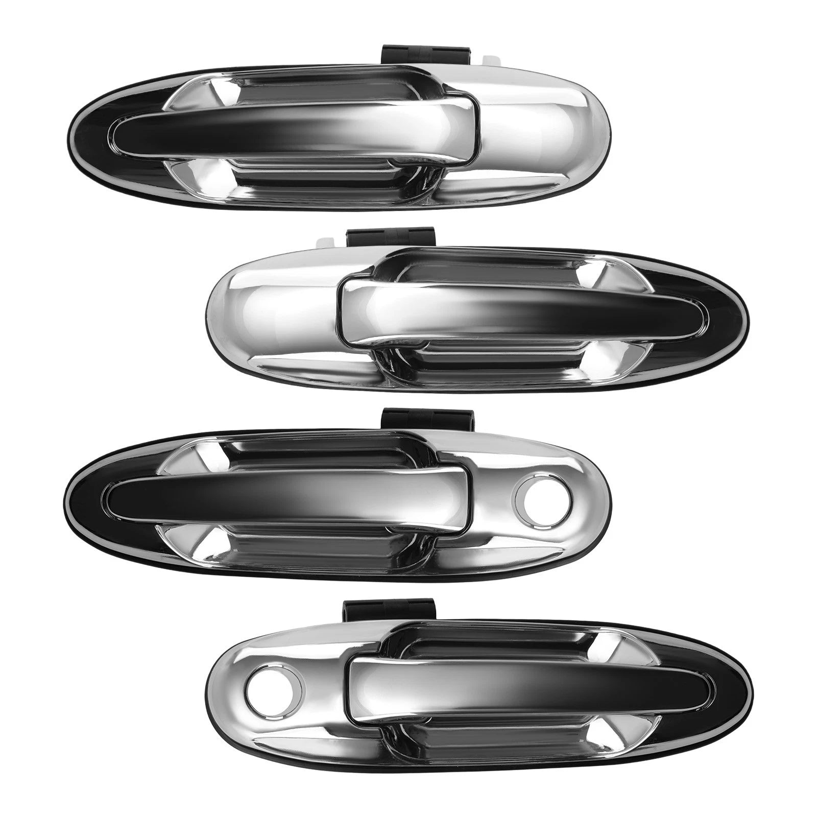Door Handle for Land Cruiser (1998-2007) Silver Plastic