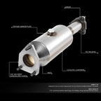 OE Style Center Catalytic Converter Manifold Assembly for Accord 2003–2007