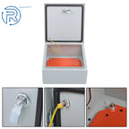 Junction Box for Wall Mount (IP65, Carbon Steel, Gray/White)
