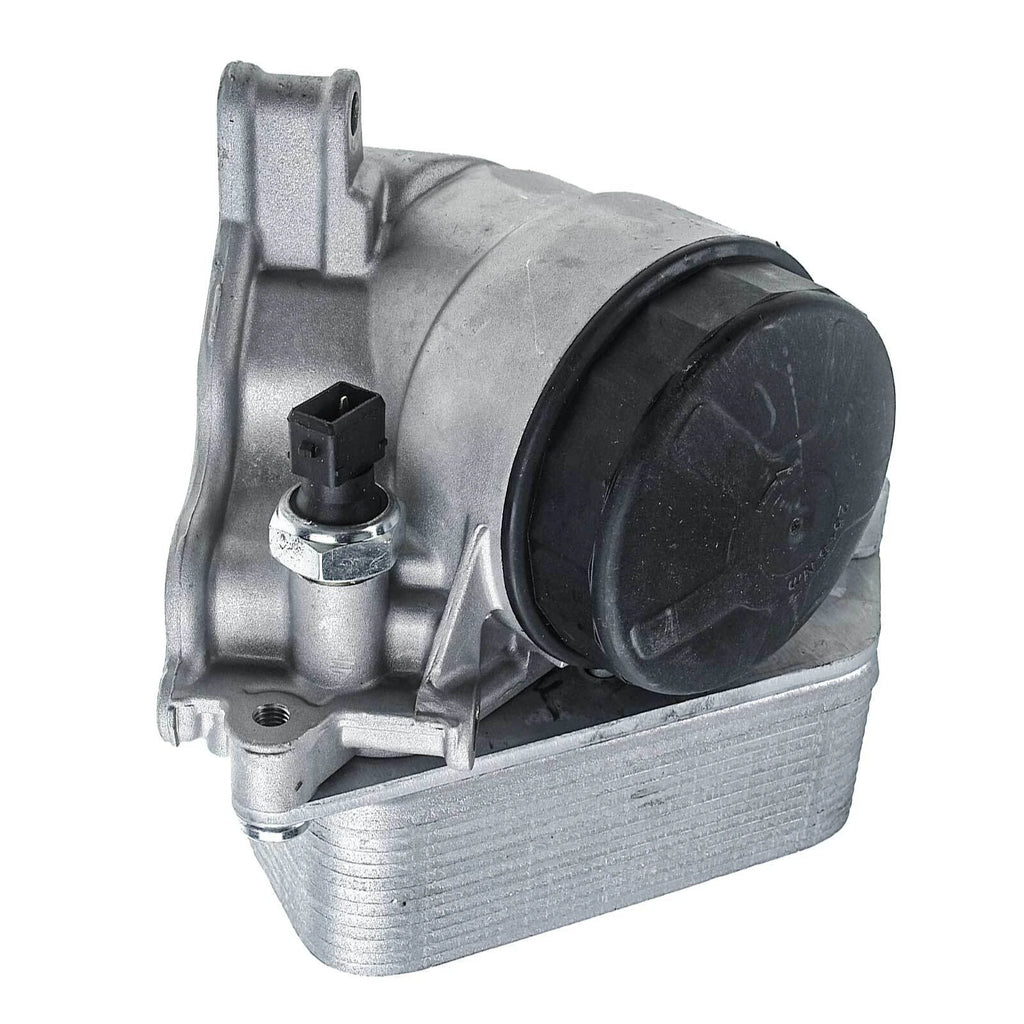 Engine Oil Cooler Filter Housing Assembly with Gasket for BMW 528i (2012-2016)