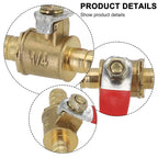 In Line Fuel Tap 8mm 516IN for Tractors