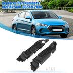 1 Pair Front Bumper Mounting Support Bracket No. 86514F2AA0 for Hyundai Elantra (2017–2020)