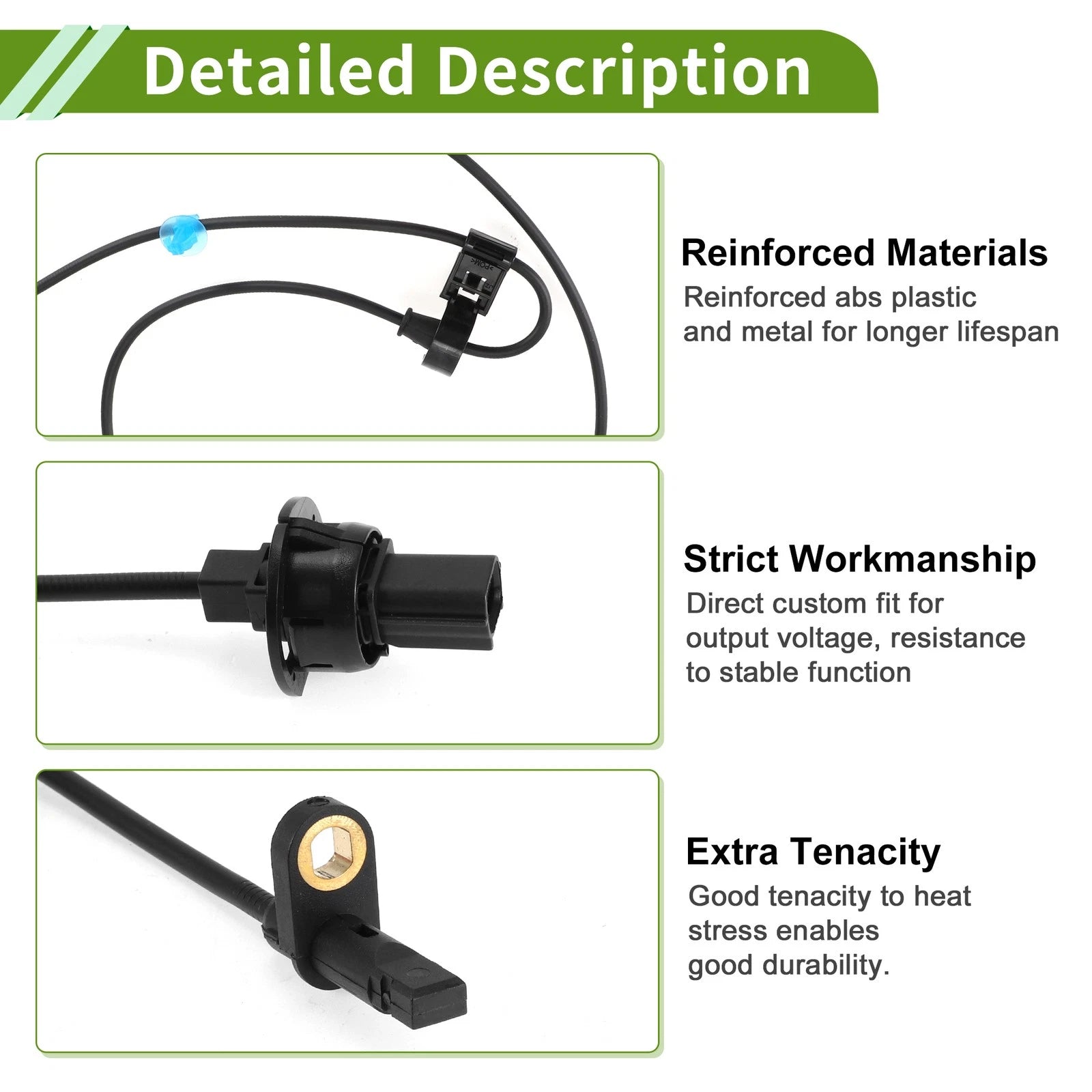 ABS Wheel Speed Sensor No. 57455TZ5A02 for Acura MDX (2014–2020)