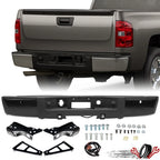 Bumper Assembly with Lights for Chevy Silverado GMC Sierra 1500 (2007–2013)