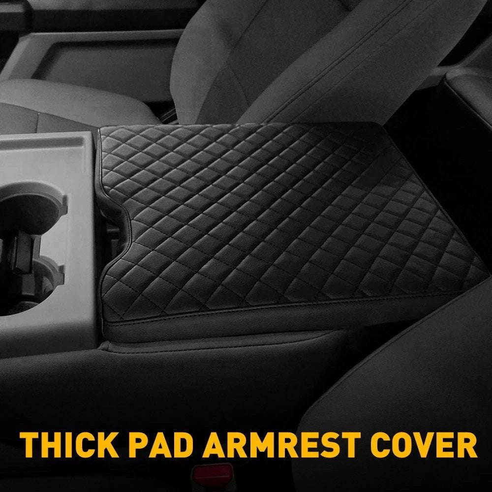 Jump Seat Center Console Lid Armrest Cover Pad for Ford F150 (2015–2022) EPY