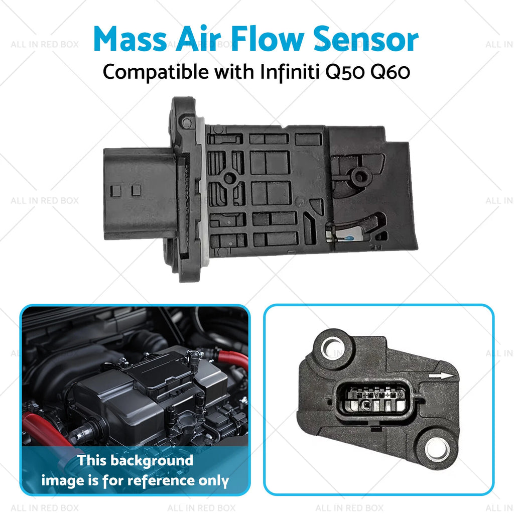 Mass Air Flow Sensor for Infiniti Q50 Q60 V6 3.0L (2014–2021) 226807131R 2268000Q0A