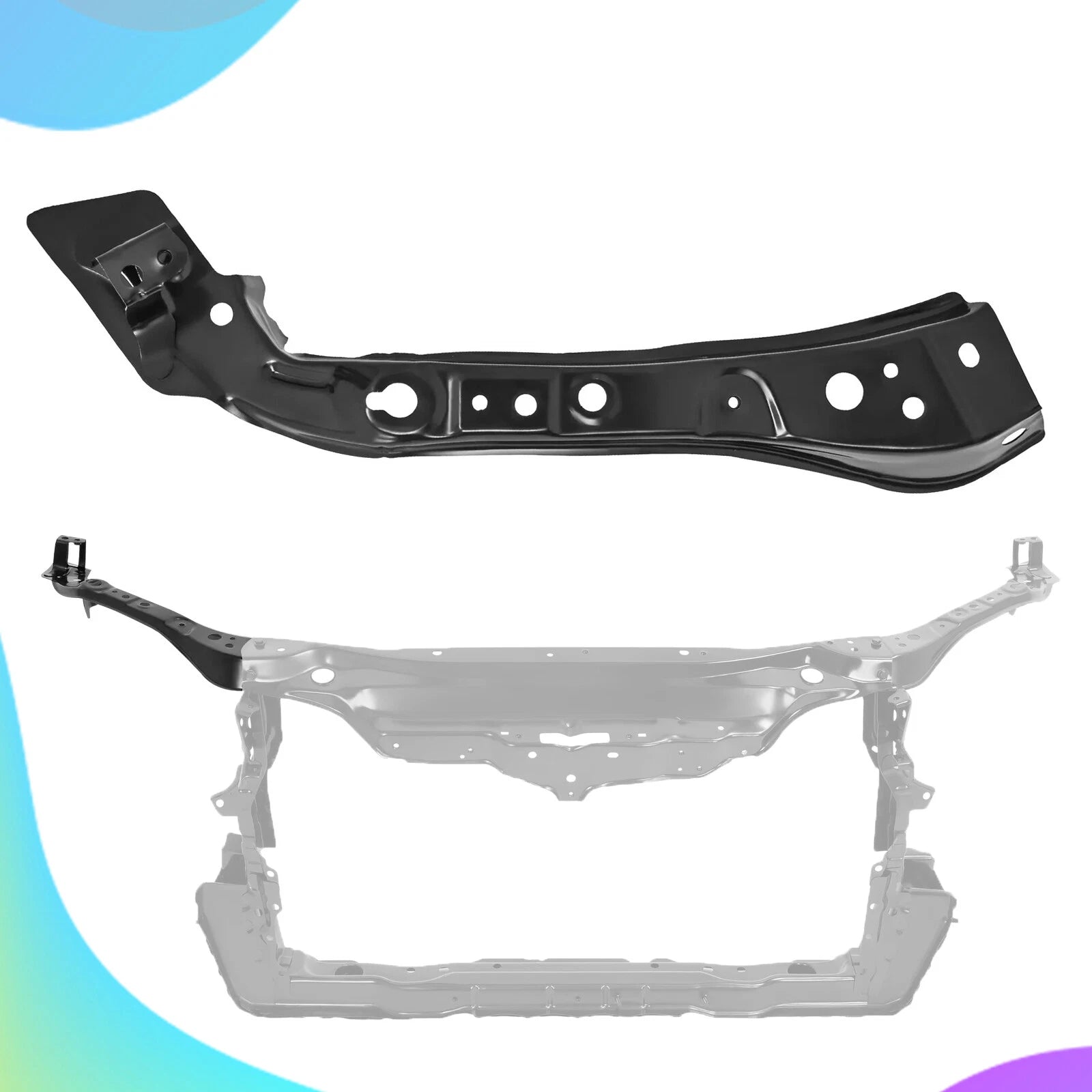 Right Radiator Support Upper Tie Bar Bracket for Lexus ES350 (2007–2012)