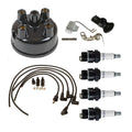 Tune-Up Kit with Spark Plugs, Wiring Set & Distributor Cap for Massey Harris