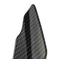 6pcs Carbon Fiber ABS Front Bumper Splitter Fins for Car