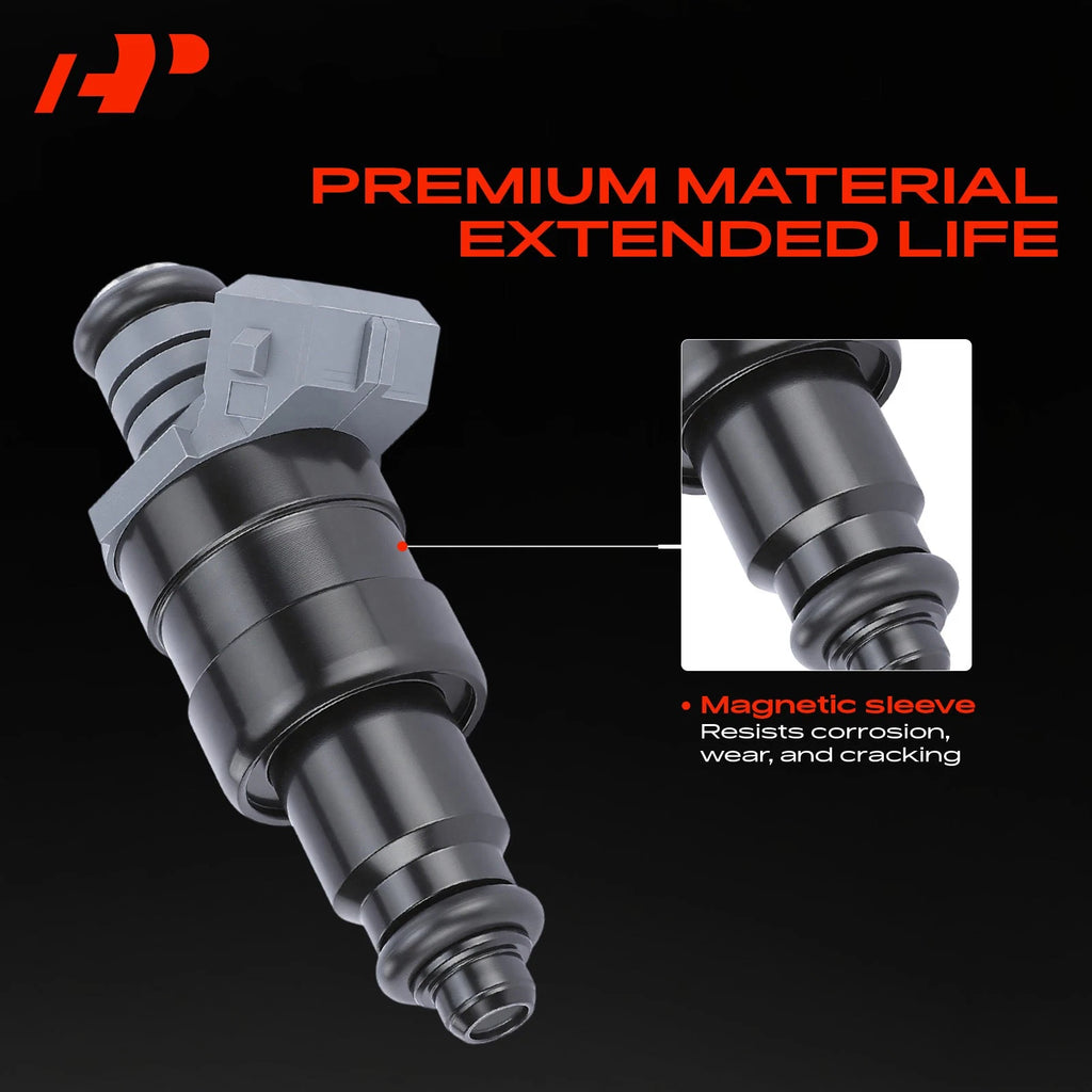 Set of 4 Fuel Injectors for Jeep Cherokee Wrangler TJ (1997–2006)