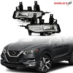 Bumper Fog Lights for Nissan Rogue Sport (2020–2022) with Switch & Bracket