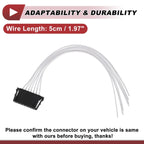 Left Tail Light Socket Wiring for Mercedes-Benz C-Class W204 (2012-2014)