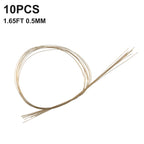 Silver Welding Rods 0.5mm for Jewelry Making (Earrings, Pendants)