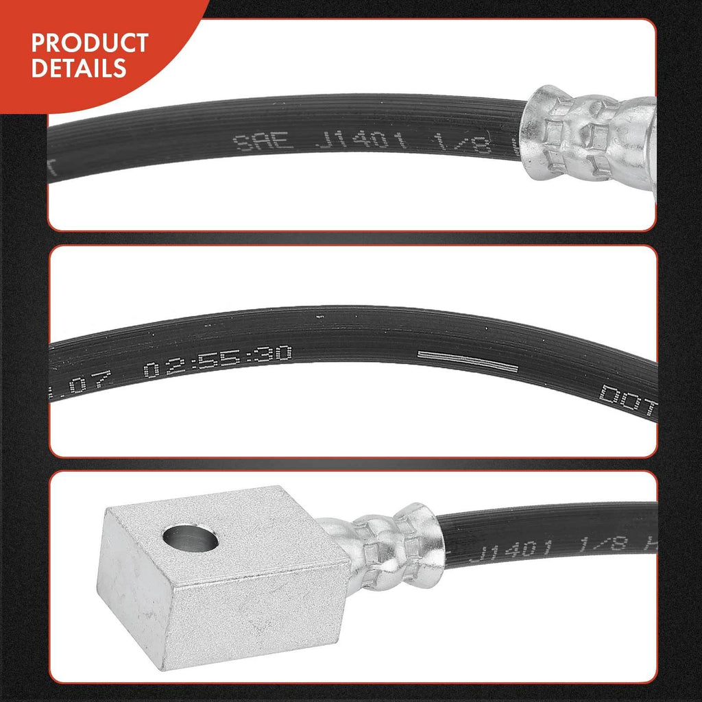 Rear Left Brake Hydraulic Hose for Nissan 370Z (2009–2017) Infiniti RWD