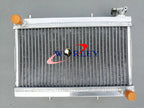 Aluminum Radiator + Black Hose for Honda TRX250 TRX250R (1988-1989)