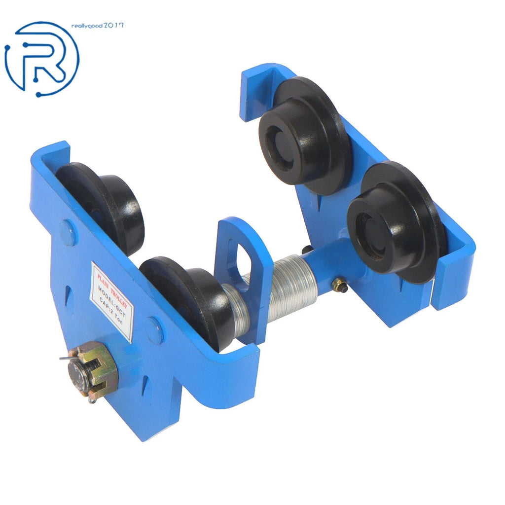 2 Ton Push Beam Trolley for Heavy Duty Lifting (65-180mm Adjustable)