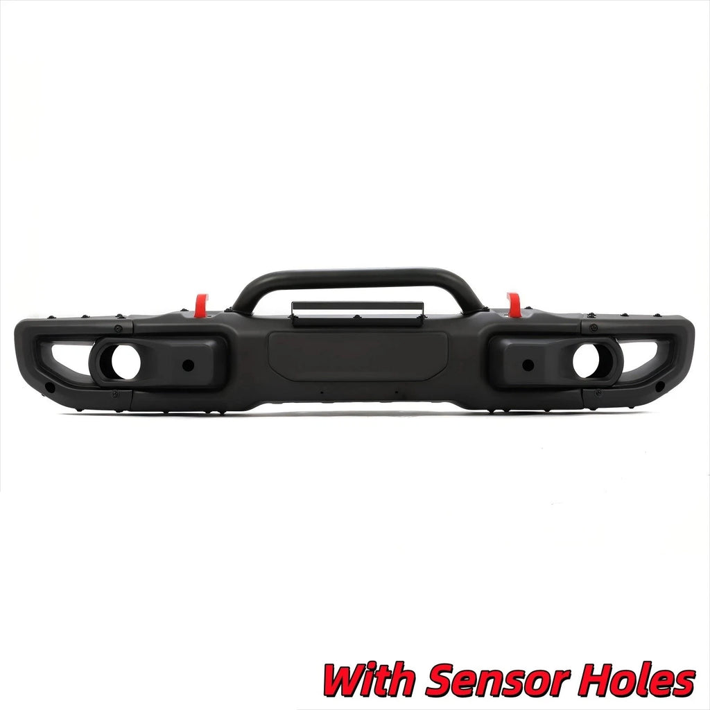 Front Bumper for Jeep Wrangler JL Gladiator (2018–2024) w/ Mount Plate