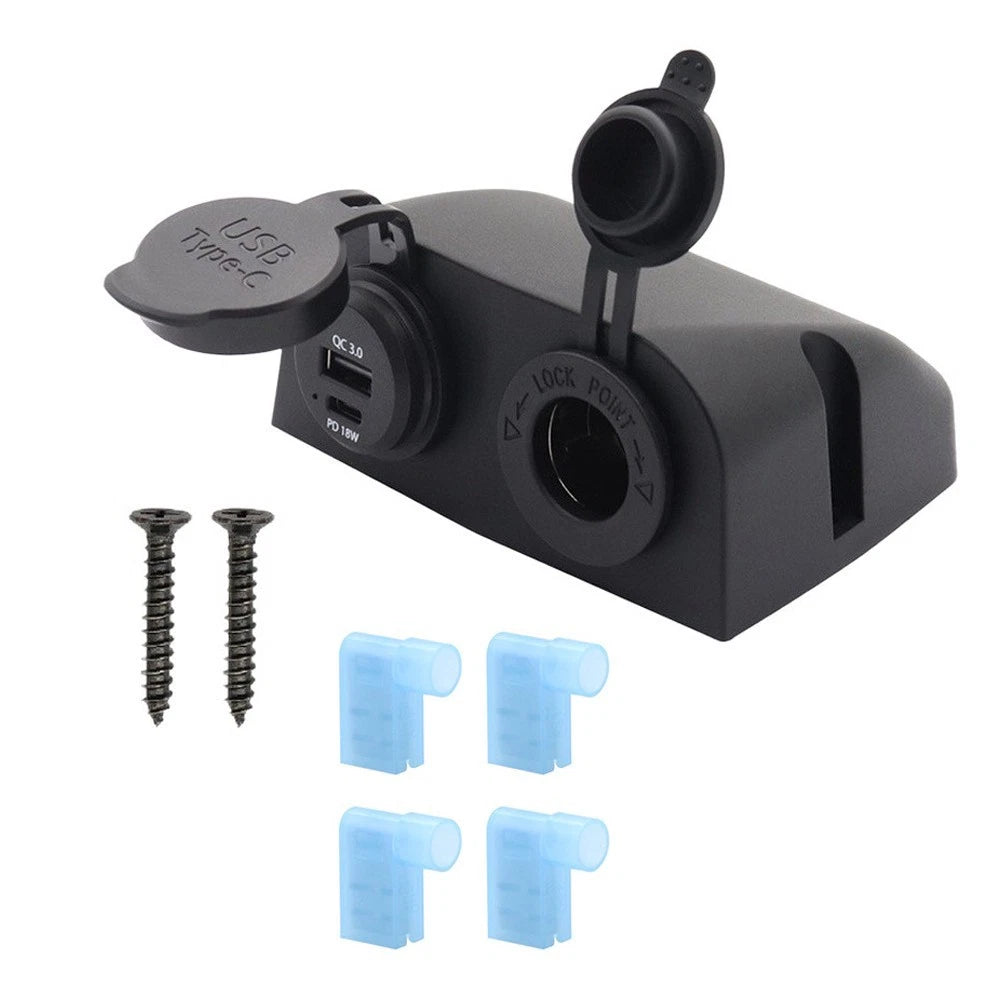 USB Outlet Marine Charger for Boat (Water Resistant)