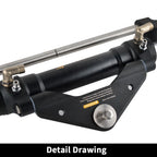 Single Hydraulic Steering Cylinder for Yamaha Mercury (200-300HP)