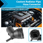 Coolant Radiator Pipe Hose Connector for VW CC Passat Golf Jetta Tiguan (2009–2019)