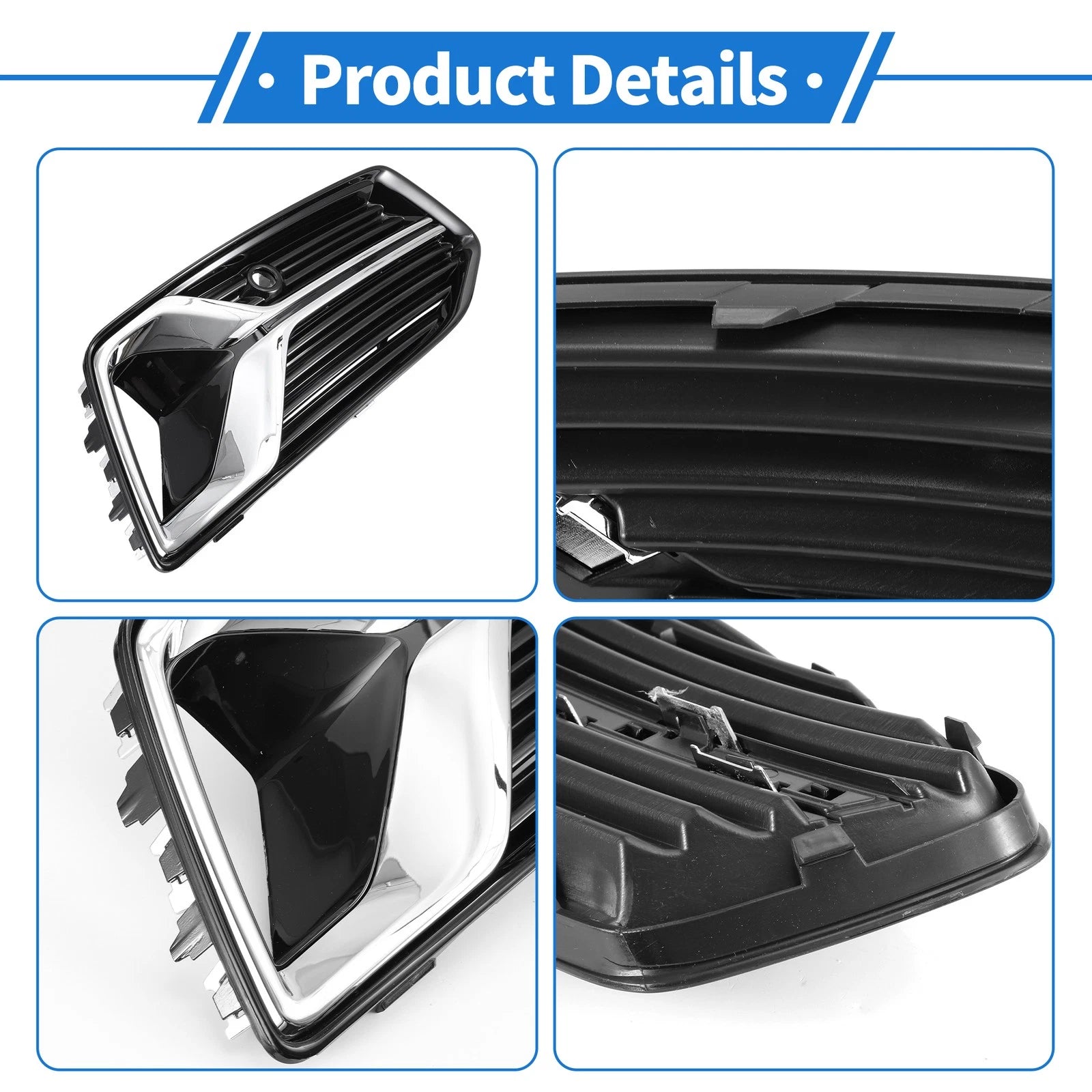 1 Pc Fog Light Grill for Audi A6 (2019–2023) No. 4K0807648