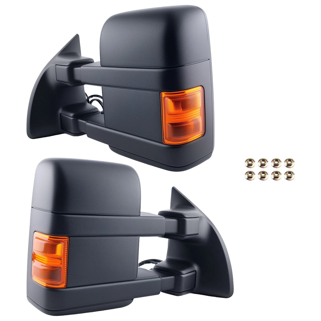 Side Mirror for Ford F-350/F-450/F-550 (1999–2007) Manual Fold Heated