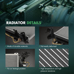 Radiator for Kia Optima, Hyundai Sonata, Azera (2006–2011)