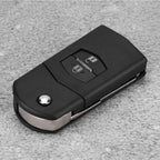 Button Remote Key Shell Case for Mazda 2, 3, 5, 6, RX8, MX5 (2003-2023)