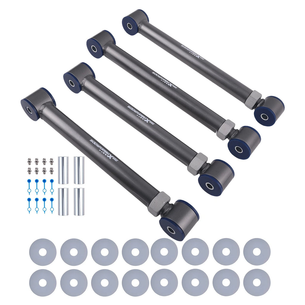 Set of 2 Front Upper & Lower Control Arms for Dodge Ram 2500 3500 (2003-2009)