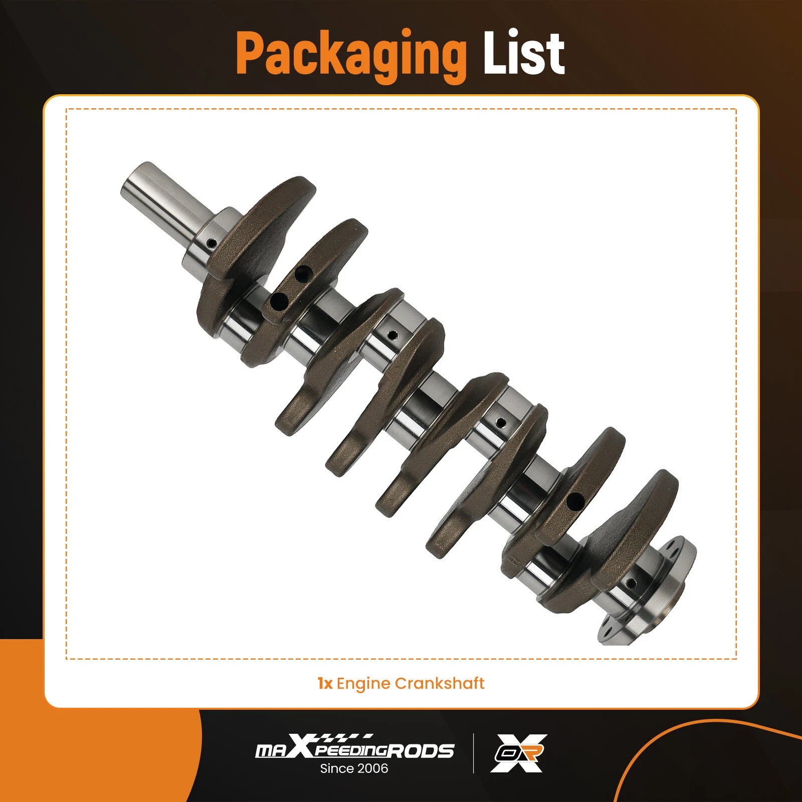 Crankshaft Assembly for Mercedes-Benz C230 C250 SLK250 (2000–2015)