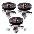 3 Pack Spindle Assembly for MTD 50" Deck (Fits 918-04125, 918-04125A, 918-04126A)