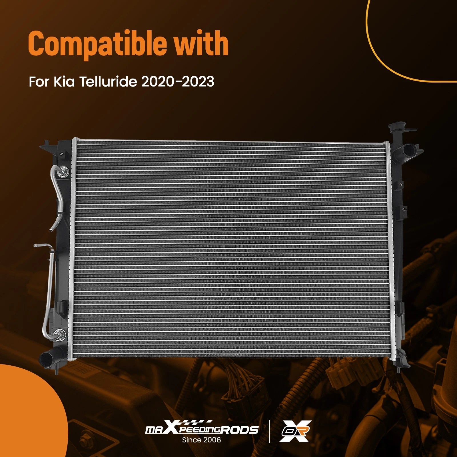 Automatic Transmission Radiator for Kia Telluride 2020–2023 (Cross Flow)