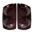 Pair Red Smoke Tail Lights for Dodge Ram 1500 2007–2008, Ram 2500/3500 2007–2009