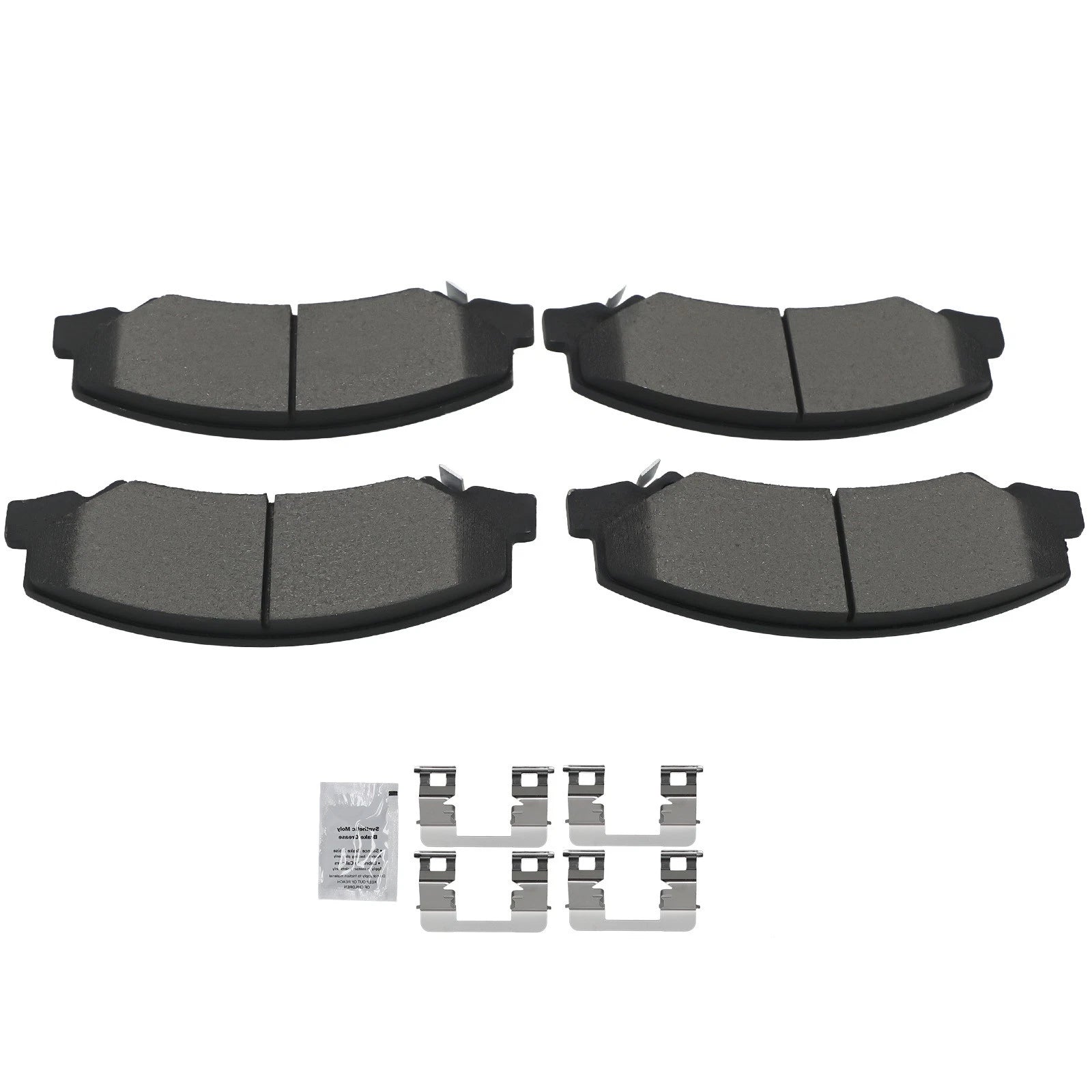Front Ceramic Brake Pads Set for Chevrolet Impala/Monte Carlo (2006-2013)