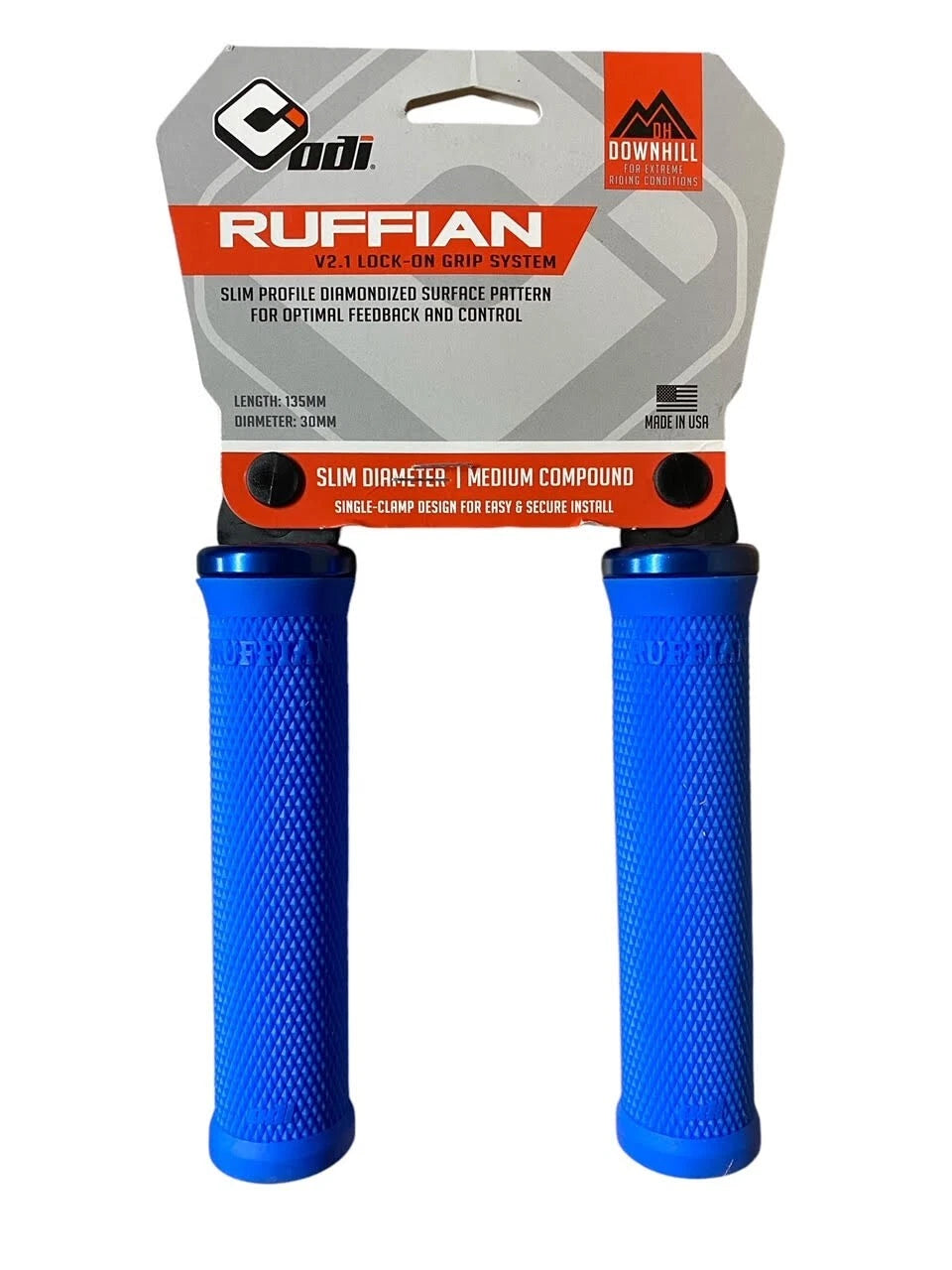 Odi Ruffian Handle Bar Grips with Lock Ring for Yamaha Superjet, Kawasaki SXR (1990–2023)