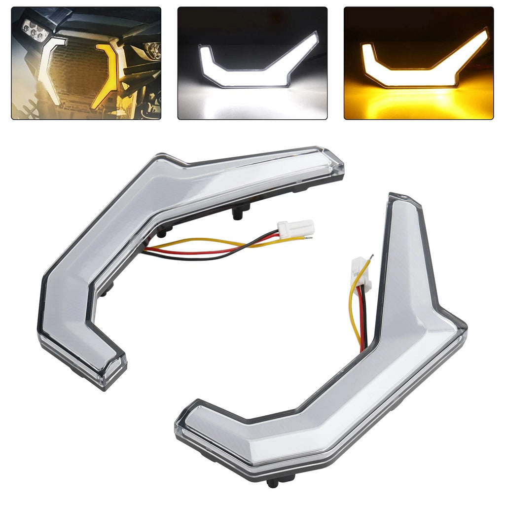 UTV Turn Signal Fang Accent Lights for Polaris RZR XP 4 1000/S 4 900 (2014–2020)