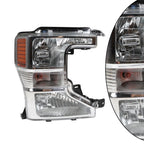 Halogen Headlight with Bulbs for Ford F-250 F-350 Super Duty (2020–2022)
