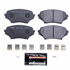 Set of 2 Powerstop Brake Pads for Mazda MX-5 Miata (2006–2015)