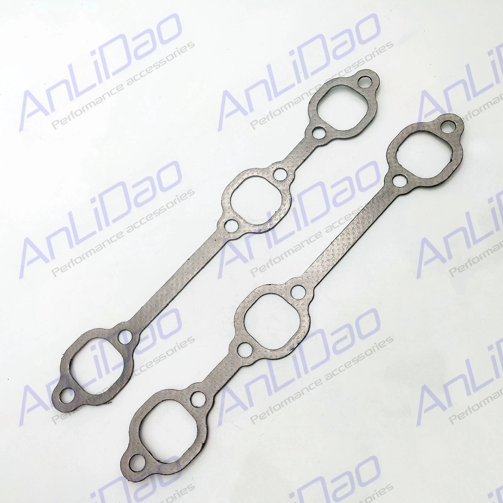 2Pcs Exhaust Manifold Gasket for Mercruiser 4.3L V6 (27-99757)