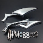 Chrome Rear View Side Mirrors for Suzuki Hayabusa GSX Boulevard Intruder