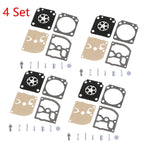Set of 4 Chainsaw Carburetor Repair Kits for STIHL 017 018 MS170 MS180 ZAMA RB-77