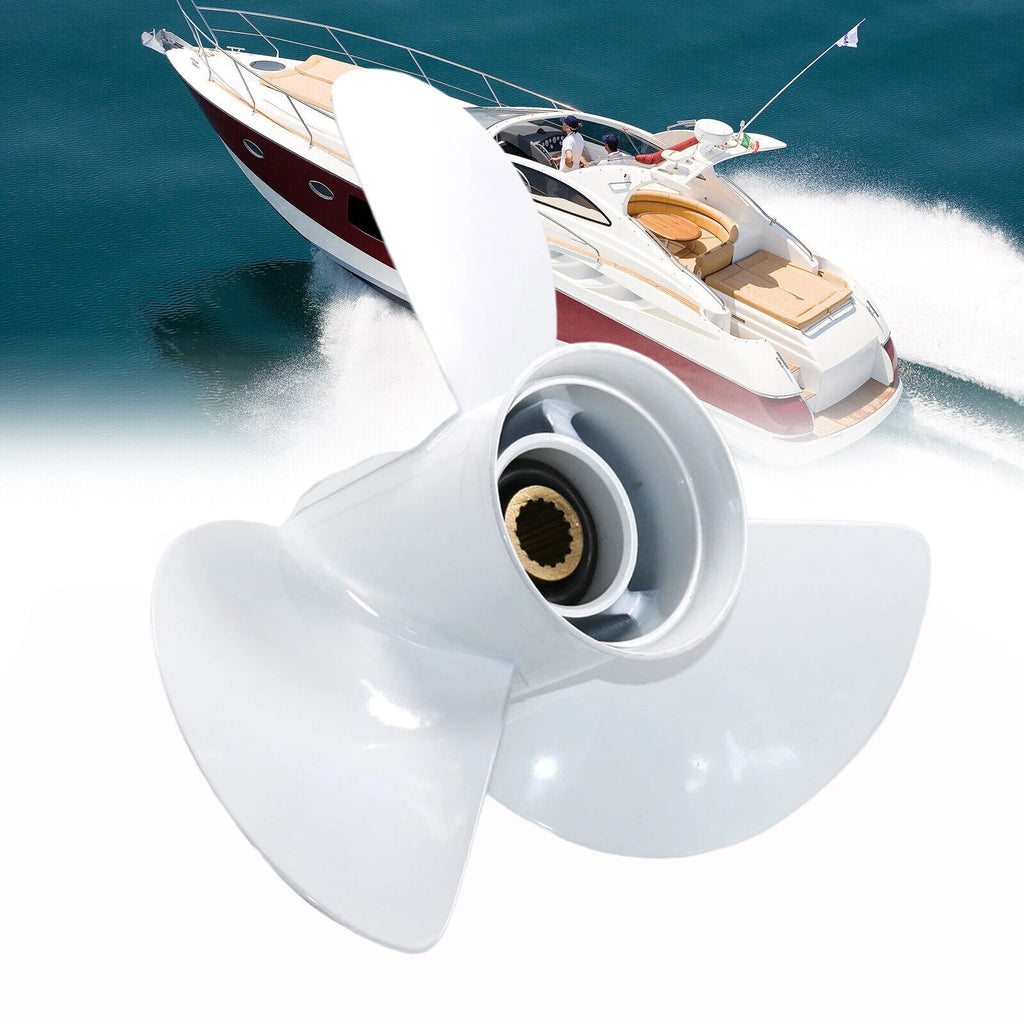 13x19-K Boat Propeller for Yamaha Outboard 50-130HP (OEM 6E5-45941-00-EL)
