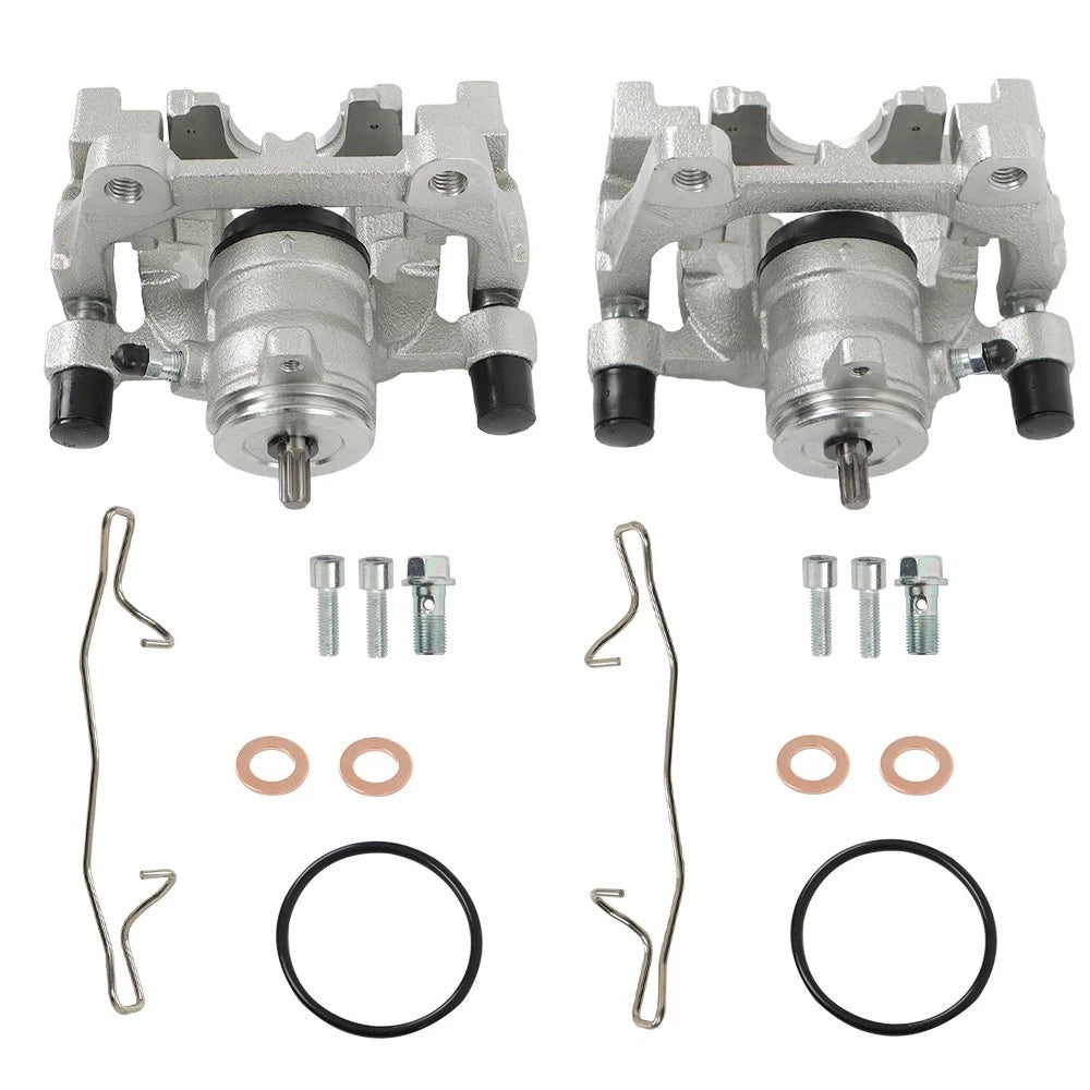 2X Rear Side Brake Caliper with Bracket for Ford Edge Escape (2013-2022)