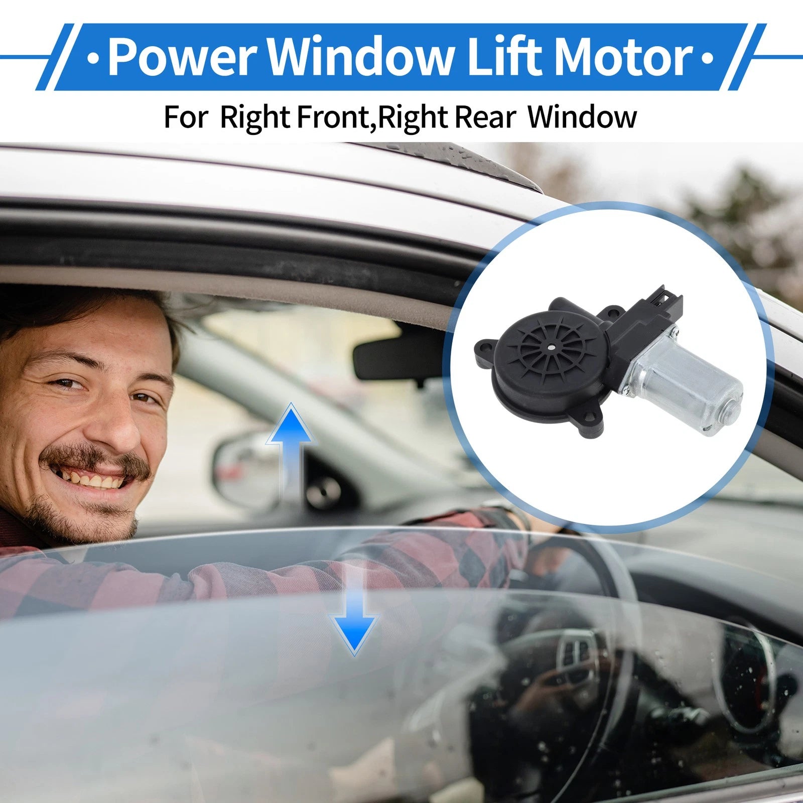 Power Window Regulator Lift Motor for Mazda CX-5 (2017–2019) No.B45C5858X